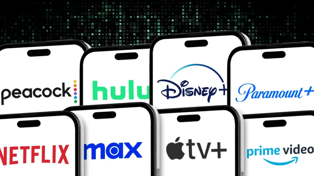 streaming bundles displaying all most popular streaming platforms