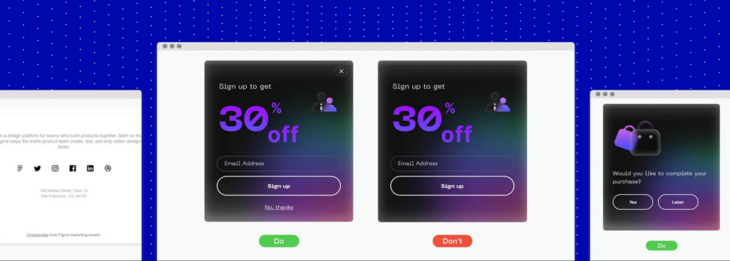 Subscription Cancellation Dark Patterns roach motel model diagram showing easy entry and difficult exit